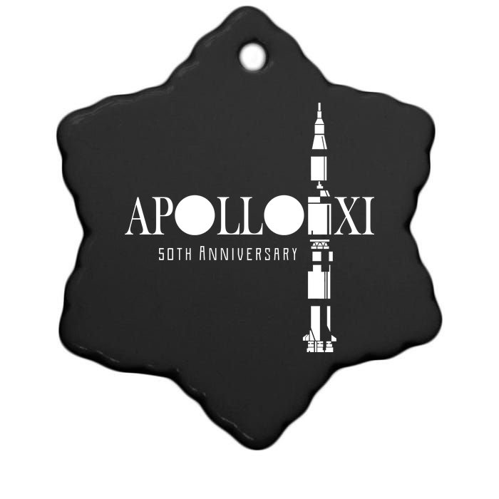 Apollo XI 50th Anniversary Moon Landing Ceramic Star Ornament