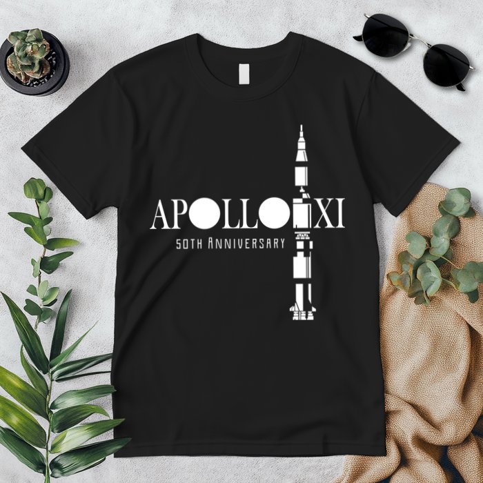 Apollo XI 50th Anniversary Moon Landing Premium T-Shirt