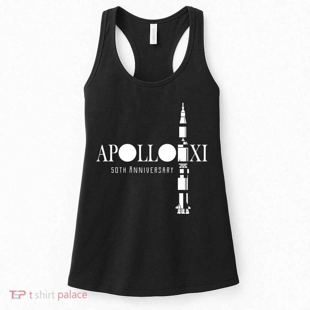 Apollo XI 50th Anniversary Moon Landing Womens Tank Top