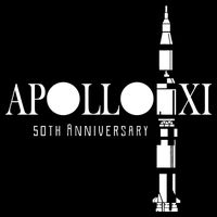 Apollo XI 50th Anniversary Moon Landing Baby Bodysuit