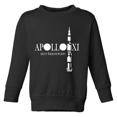 Apollo XI 50th Anniversary Moon Landing Toddler Sweatshirt