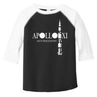 Apollo XI 50th Anniversary Moon Landing Toddler Fine Jersey T-Shirt