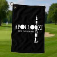 Apollo XI 50th Anniversary Moon Landing Golf Towel