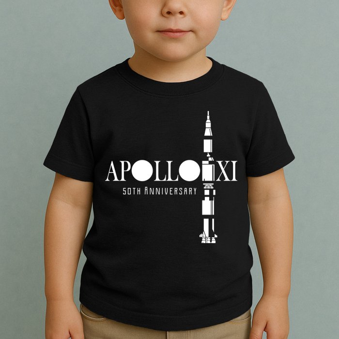 Apollo XI 50th Anniversary Moon Landing Toddler T-Shirt