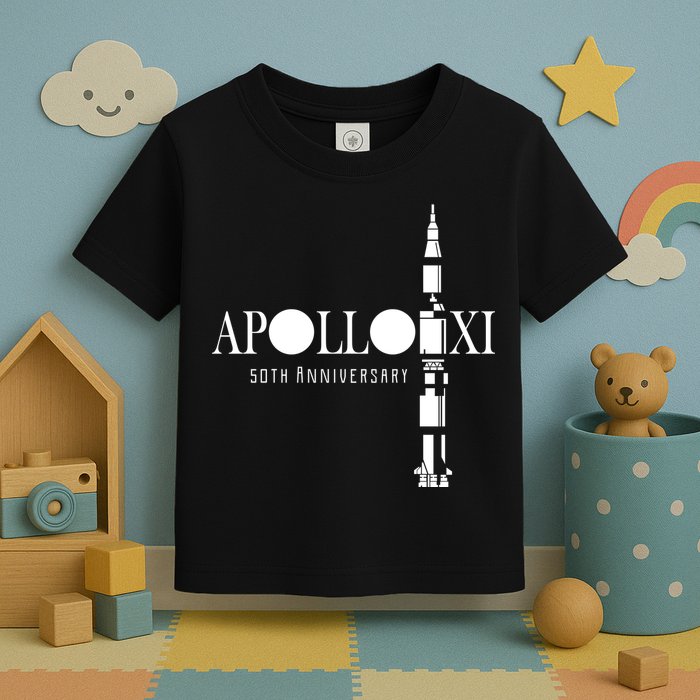 Apollo XI 50th Anniversary Moon Landing Toddler T-Shirt