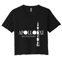 Apollo XI 50th Anniversary Moon Landing Women's Crop Top Tee