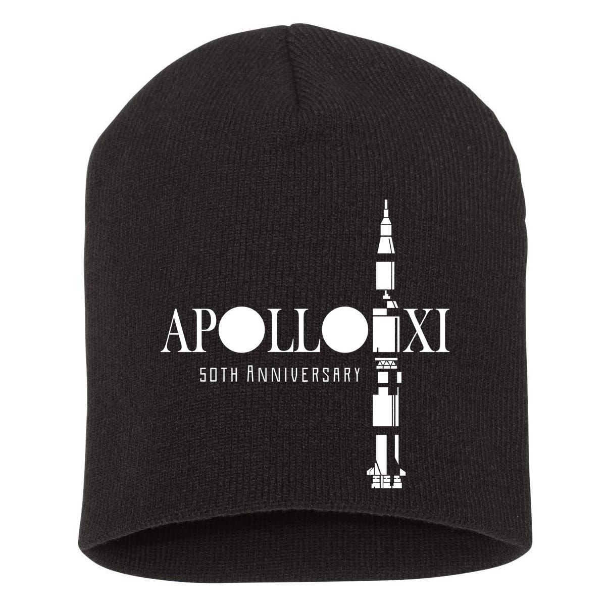 Apollo XI 50th Anniversary Moon Landing Short Acrylic Beanie