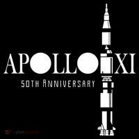 Apollo XI 50th Anniversary Moon Landing Kids T-Shirt