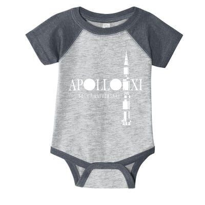 Apollo XI 50th Anniversary Moon Landing Infant Baby Jersey Bodysuit