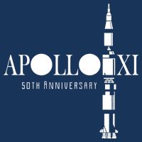 Apollo XI 50th Anniversary Moon Landing Infant Baby Jersey Bodysuit