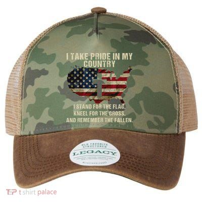 American Pride Patriotic American Flag Legacy Tie Dye Trucker Hat