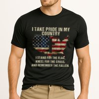 American Pride Patriotic American Flag Cooling Performance Crew T-Shirt
