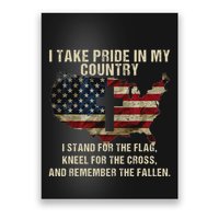 American Pride Patriotic American Flag Poster