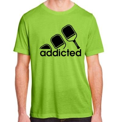 Addicted Pickleball Player Adult ChromaSoft Performance T-Shirt