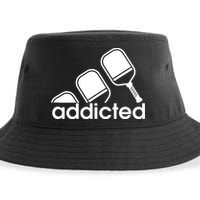 Addicted Pickleball Player Sustainable Bucket Hat