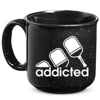 Addicted Pickleball Player 15oz Campfire Ceramic Mug