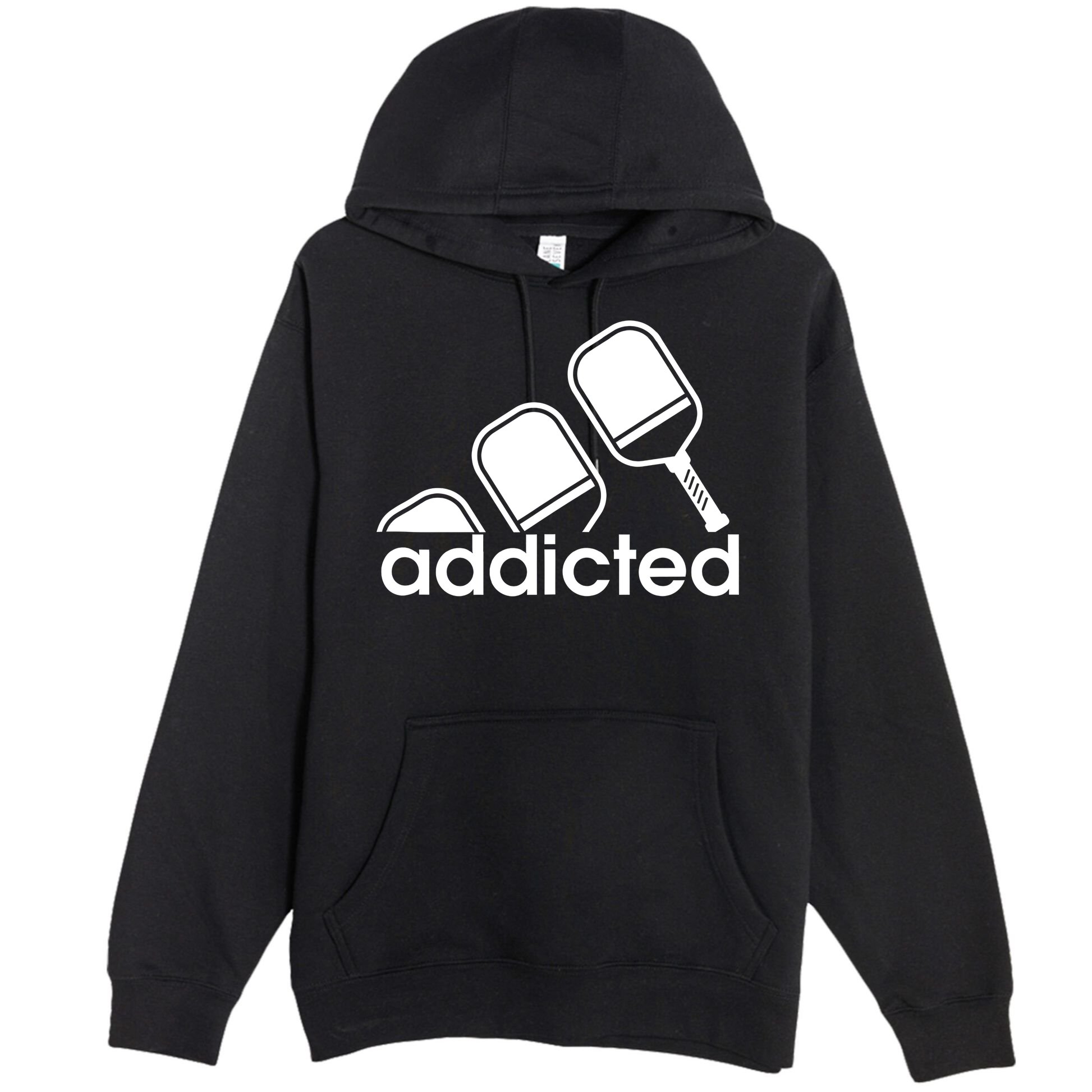 Addicted Pickleball Player Premium Pullover Hoodie