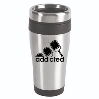Addicted Pickleball Player 16oz Travel Tumbler