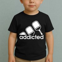 Addicted Pickleball Player Toddler T-Shirt