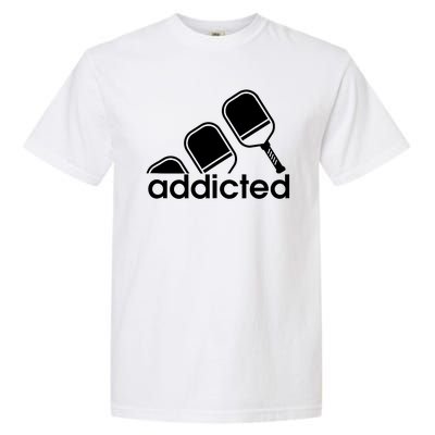 Addicted Pickleball Player Garment-Dyed Heavyweight T-Shirt