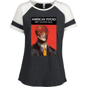 American Psycho Poster Perfect Gift Enza Ladies Jersey Colorblock Tee