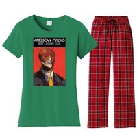 American Psycho Poster Perfect Gift Women's Flannel Pajama Set