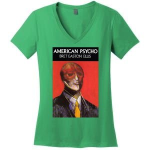 American Psycho Poster Perfect Gift Women's V-Neck T-Shirt