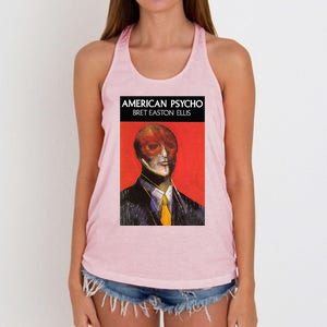 American Psycho Poster Perfect Gift Women's Knotted Racerback Tank