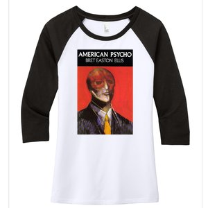 American Psycho Poster Perfect Gift Women's Tri-Blend 3/4-Sleeve Raglan Shirt