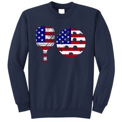 American Pickleball Paddle And Ball Sweatshirt