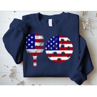 American Pickleball Paddle And Ball Sweatshirt