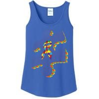 Autism Puzzle Piece With Ribbon Autism Awareness Month Funny Gift Ladies Essential Tank