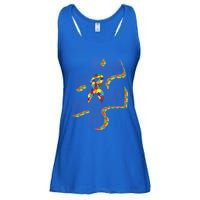 Autism Puzzle Piece With Ribbon Autism Awareness Month Funny Gift Ladies Essential Flowy Tank