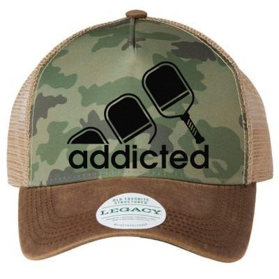 Addicted Pickleball Player Legacy Tie Dye Trucker Hat