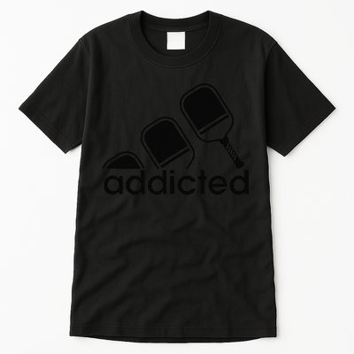 Addicted Pickleball Player Tall T-Shirt
