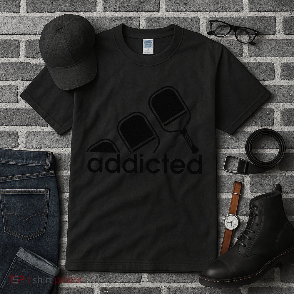 Addicted Pickleball Player Tall T-Shirt