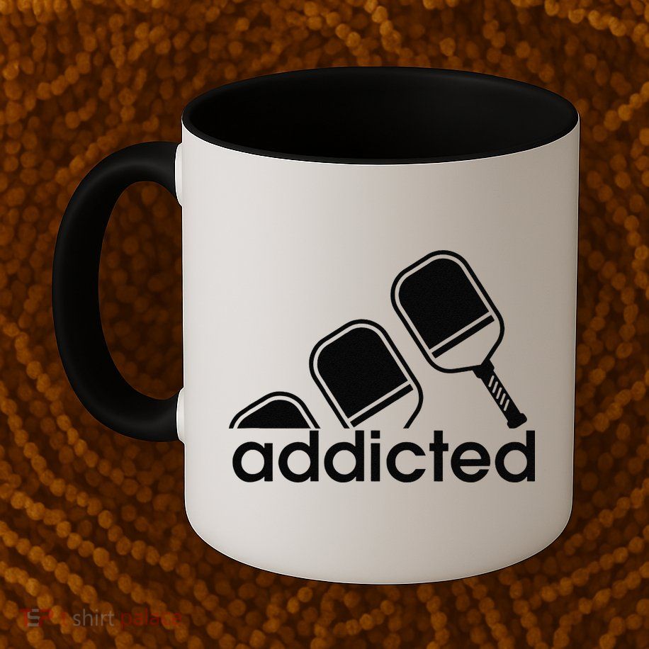 Addicted Pickleball Player Mug