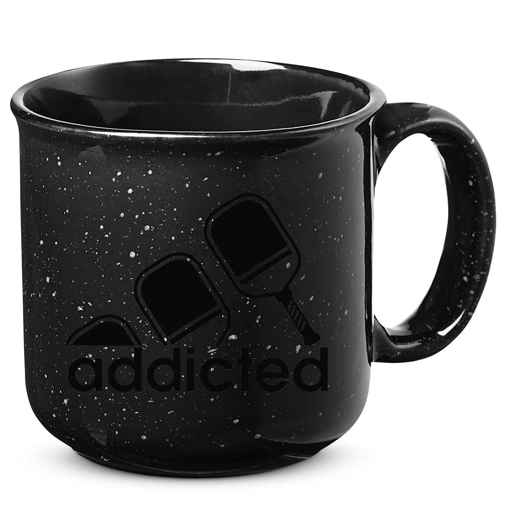 Addicted Pickleball Player 15oz Campfire Ceramic Mug