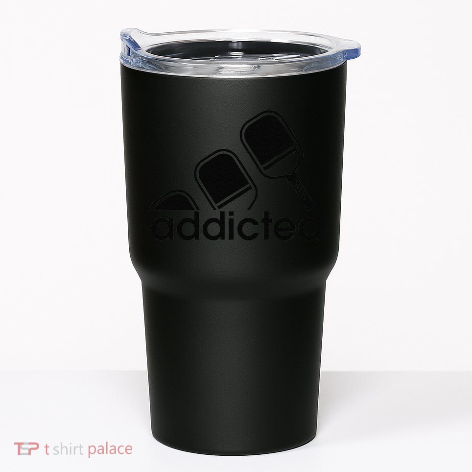Addicted Pickleball Player Tumbler