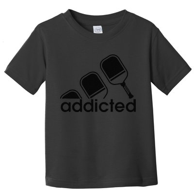 Addicted Pickleball Player Toddler T-Shirt
