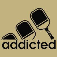 Addicted Pickleball Player Tall Long Sleeve T-Shirt