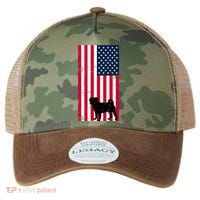 American Pitbull Flag Legacy Tie Dye Trucker Hat