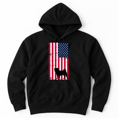 American Pitbull Flag Hoodie