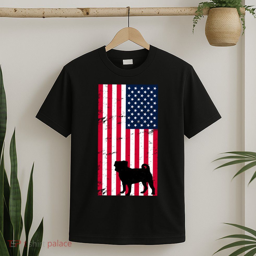 American Pitbull Flag T-Shirt