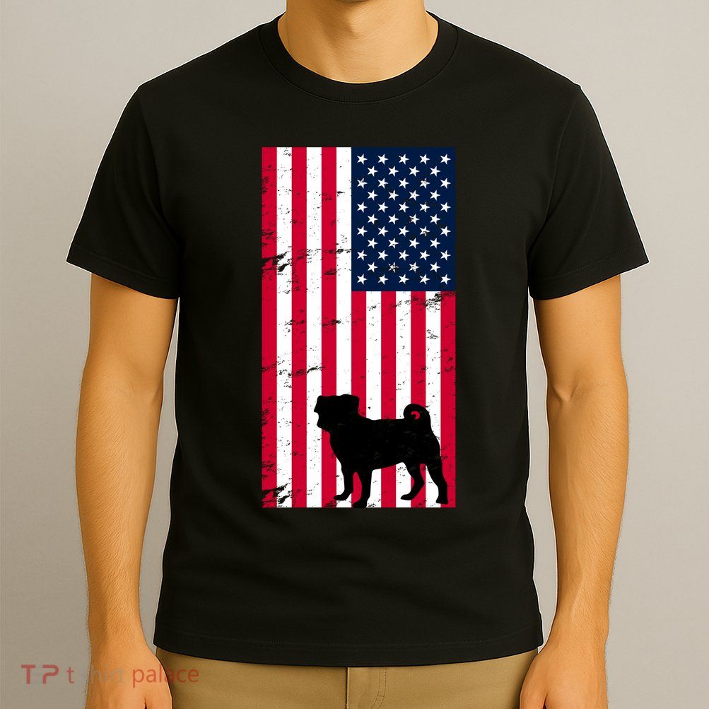 American Pitbull Flag T-Shirt