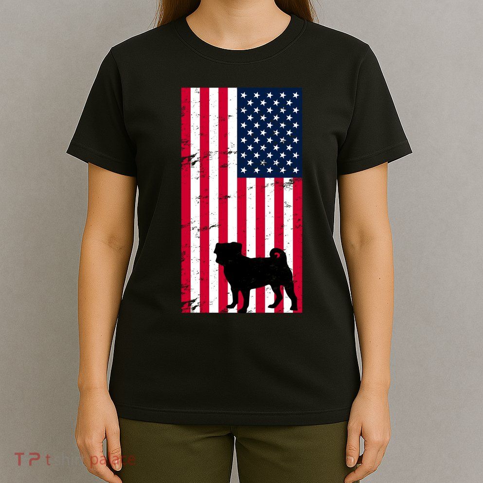 American Pitbull Flag T-Shirt