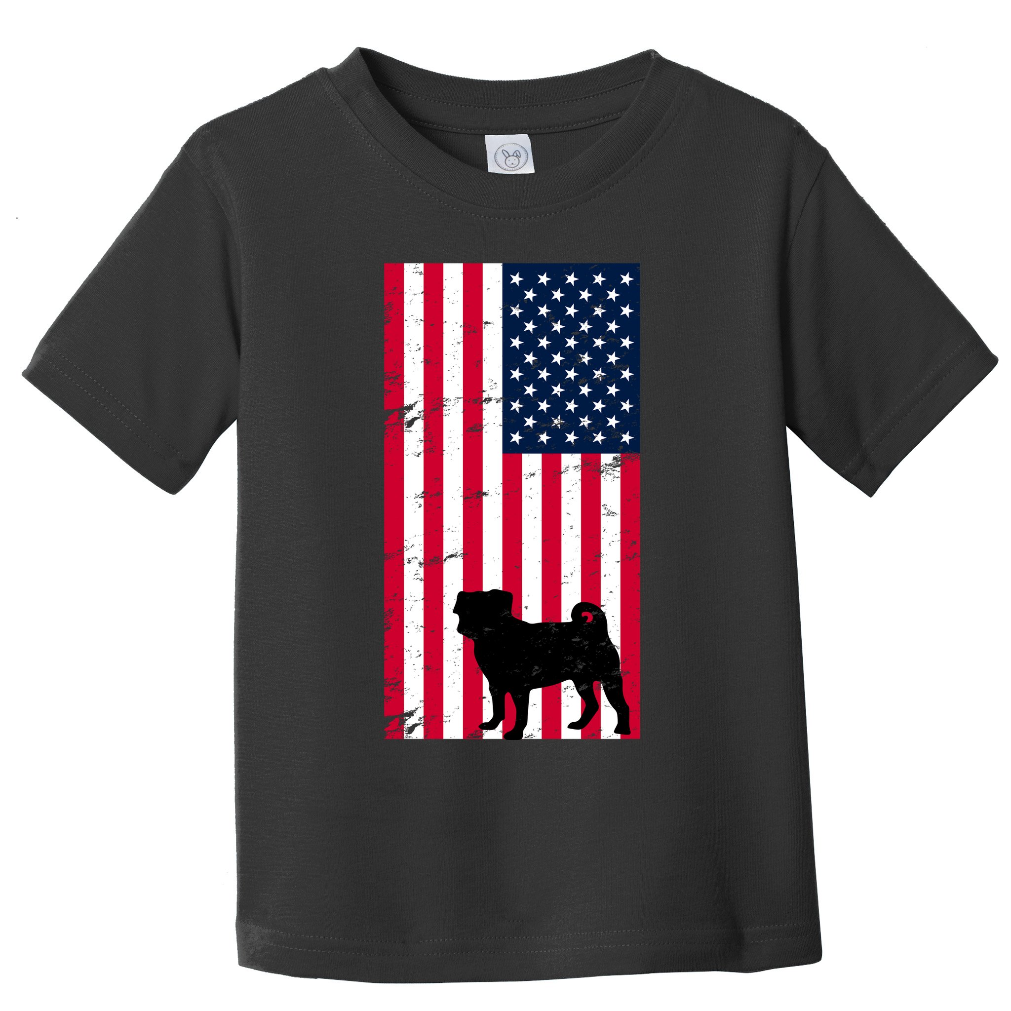 American Pitbull Flag Toddler T-Shirt