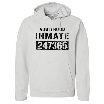 Adulthood Parent Prisoner Inmate Halloween Costume Performance Fleece Hoodie