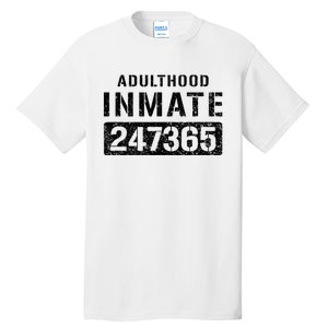 Adulthood Parent Prisoner Inmate Halloween Costume Tall T-Shirt