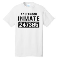 Adulthood Parent Prisoner Inmate Halloween Costume Tall T-Shirt